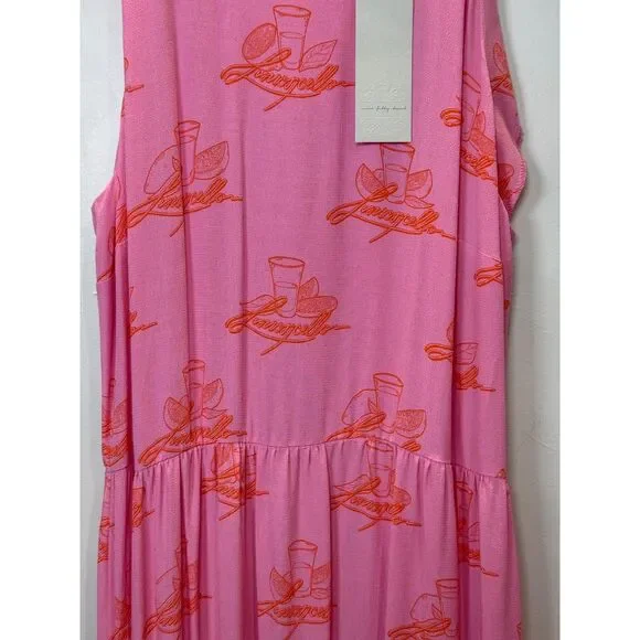 Never Fully Dressed Women's NFDAS534 Size 12 Pink Limoncello Maxi Dress NWT - Picture 8 of 12